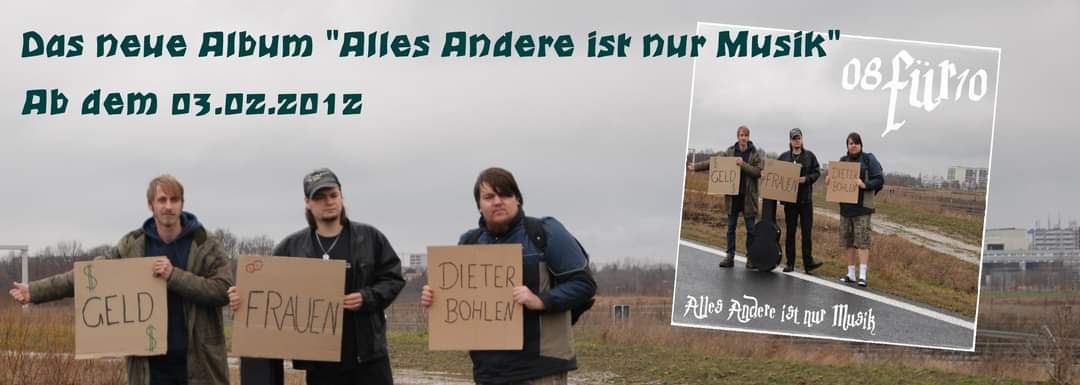 08fuer10's tweet photo. Heute vor 12 Jahren erschien unser Debütalbum ! Das Ding sogar noch auf CD! Dieses Jahr erscheinen mehrere Sachen, aber keine CD! Seid gespannt!Euere 08für10
Zu hören hier: https://t.co/ZINav8a5Bn https://t.co/2nSthTYF27