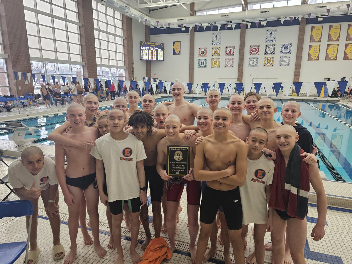 WildkitSwimming's tweet photo. #CSLFROSH CHAMPIONS! Great swimming from all! #swimKits #shavedHeads https://t.co/NShrQToMrx