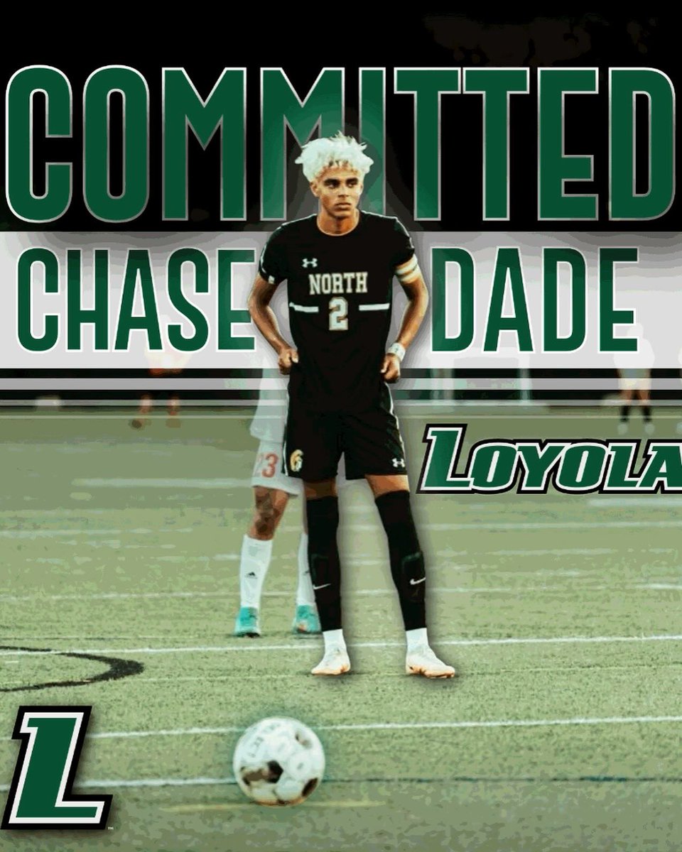 ChaseDade's tweet photo. I’m blessed to say that I will be continuing my athletic and academic career at The University of Loyola Maryland at the division 1 level. I want to thank my family, friends, coaches, and anyone who helped me along the way. I’m truly grateful 
GO GREYHOUNDS ⚪️🟢✝️ #gogreyhounds https://t.co/cucoQI9qan