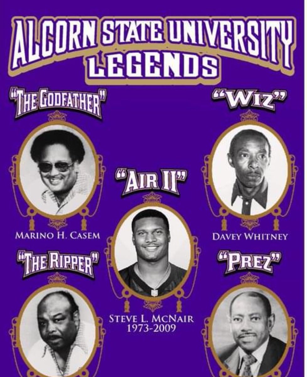 AClubAlcorn's tweet photo. Alcorn History @BRAVESSPORTS @AlcornStateU @BRAVESMBB @AlcornStateFB https://t.co/5NxPwVkTrw