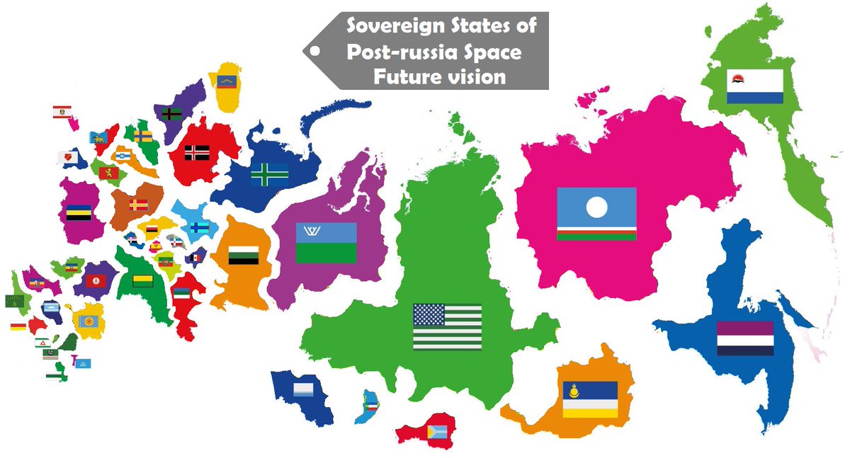 GunterFehlinger's tweet photo. Russia will lose this war in 2024 and will splinter in 41 new better peaceful states 1.1.2025
This will lead to the next 30 successful years of globalization same as the end of #ExSovietunion & #ExYugoslavia
Support #ExRussia #FehlingerDoctrine #Globalization
#VictoryAgenda https://t.co/cTfwSGHvyP