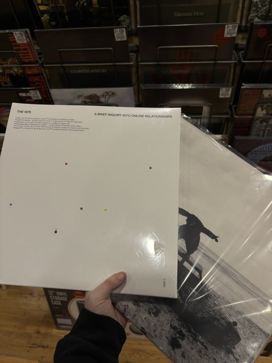 There are less than two weeks to go until The 1975 are back in the UK with their ‘Still…At Their Very Best Tour’! Going to the tour? Why not pop into store today and pick up your copies of their albums to get you in the mood! 🎸 #the1975 #satvb #vinyls