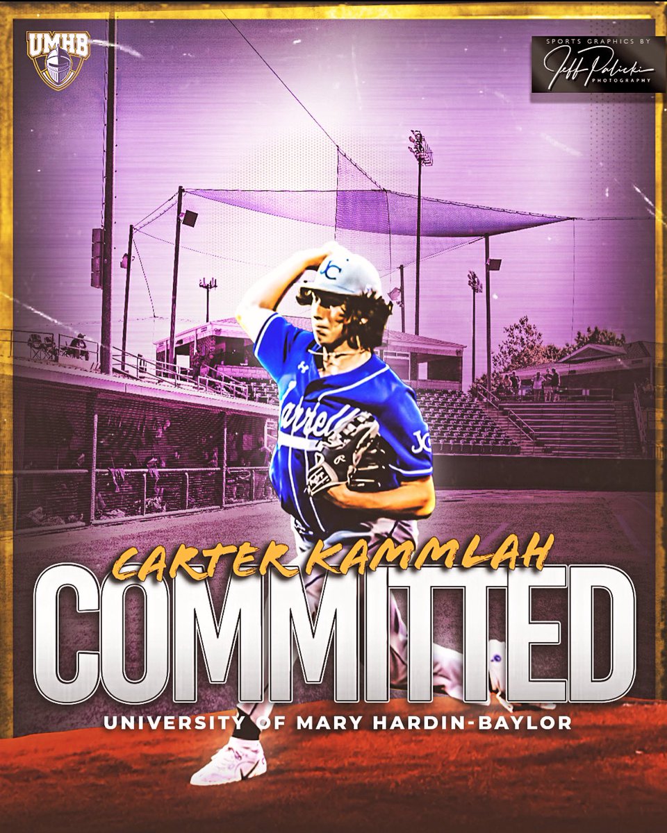 Carter (@carter_kammlah) on Twitter photo I am extremely excited to announce my commitment to further my academic and baseball career at University of Mary Hardin Baylor. I want to thank my family, coaches and everyone who has been by my side along the way
<a href="/crubaseball/">UMHB Baseball⚾</a>
<a href="/ActionBaseball/">Action Baseball Club</a>
<a href="/DeanFitzner/">Dean Fitzner</a> I am extremely excited to announce my commitment to further my academic and baseball career at University of Mary Hardin Baylor. I want to thank my family, coaches and everyone who has been by my side along the way
<a href="/crubaseball/">UMHB Baseball⚾</a>
<a href="/ActionBaseball/">Action Baseball Club</a>
<a href="/DeanFitzner/">Dean Fitzner</a>