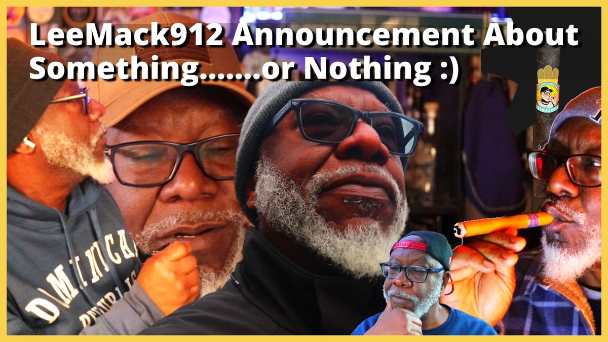 Tonight 6pm EST. Announcement or rambling for 3 minutes and 42 seconds....You decide :). YouTube | LeeMack912 | youtu.be/TAeCTkXyXDQ