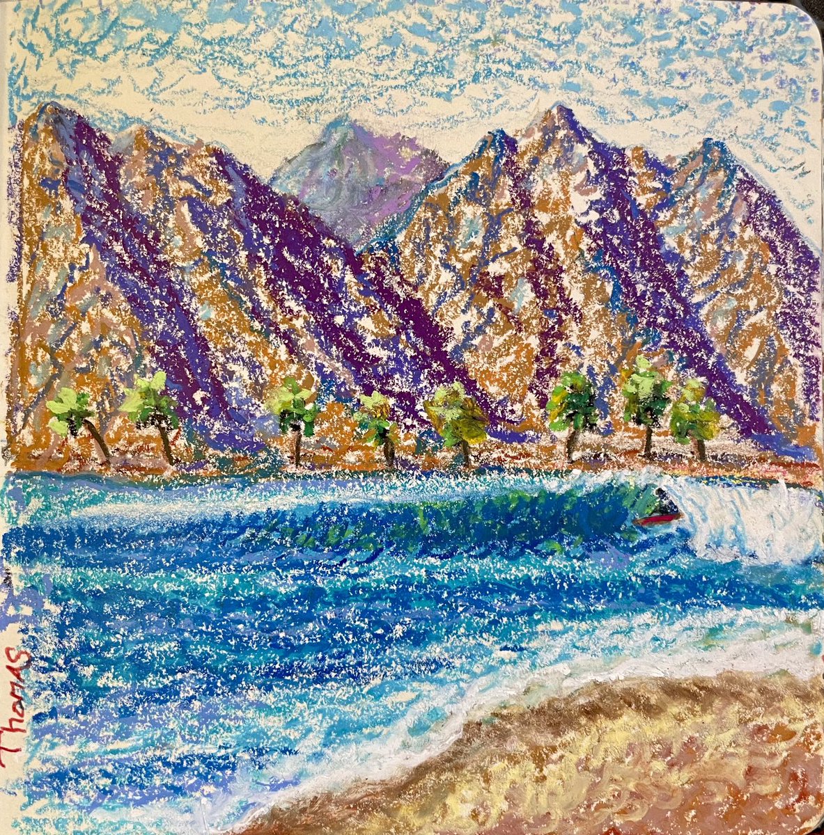 TTush5's tweet photo. Desert dream surf https://t.co/bjWd3txJHR