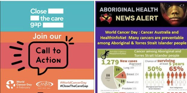 Close the Gap on Cancer #WorldCancerDay This @HealthInfoNet resource by @CancerAustralia for health professionals provides guidance on optimal cancer care to improve cancer treatment experiences & outcomes our mob And article from @NACCHOAustralia facebook.com/10006492753046…?