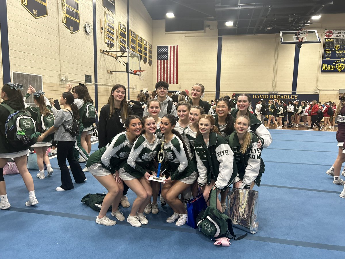 EBHS CHEERLEADING - Coach Rosner (@ebhsbearscheer) on Twitter photo Congratulations to our Varsity cheer team on winning 1st place at David Brearly today. Not only did they win, but they earned their highest score all season, and the second highest score of the entire competition session. Way to go, Bears! 🐻💚<a href="/EB_Athletics/">Bears Athletics</a> @EBHSprinc Congratulations to our Varsity cheer team on winning 1st place at David Brearly today. Not only did they win, but they earned their highest score all season, and the second highest score of the entire competition session. Way to go, Bears! 🐻💚<a href="/EB_Athletics/">Bears Athletics</a> @EBHSprinc