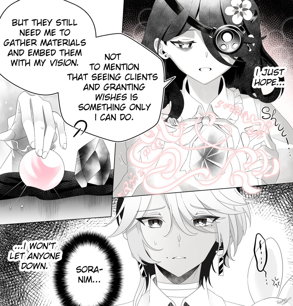 Underwater Tea Party (Ch 2) 1/3
PLUSHIE COMING SOON!
https://t.co/UHuhUF3v5P
#hanayosora #lore