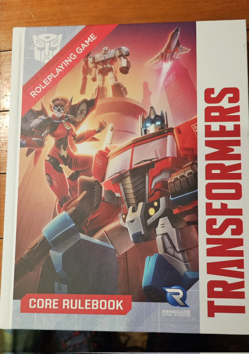 I've been wanting to get this since it's release, I hope my players are ready to "transform and roll out!" #transformersRPG #Transformers