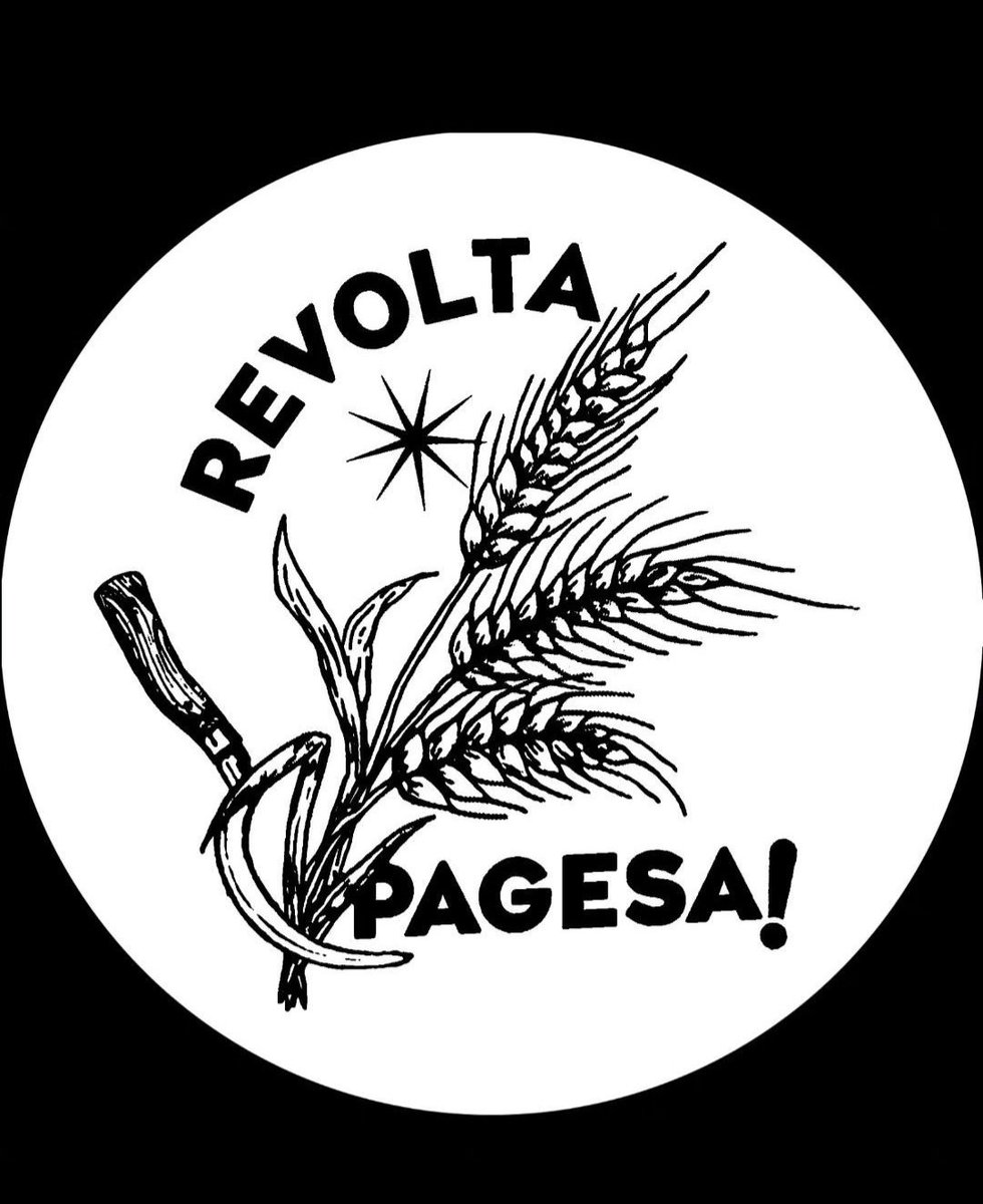 Que s'ompli X ‼️ La seva fi, la nostra fam! 🌾 🚜 #RevoltaPagesa