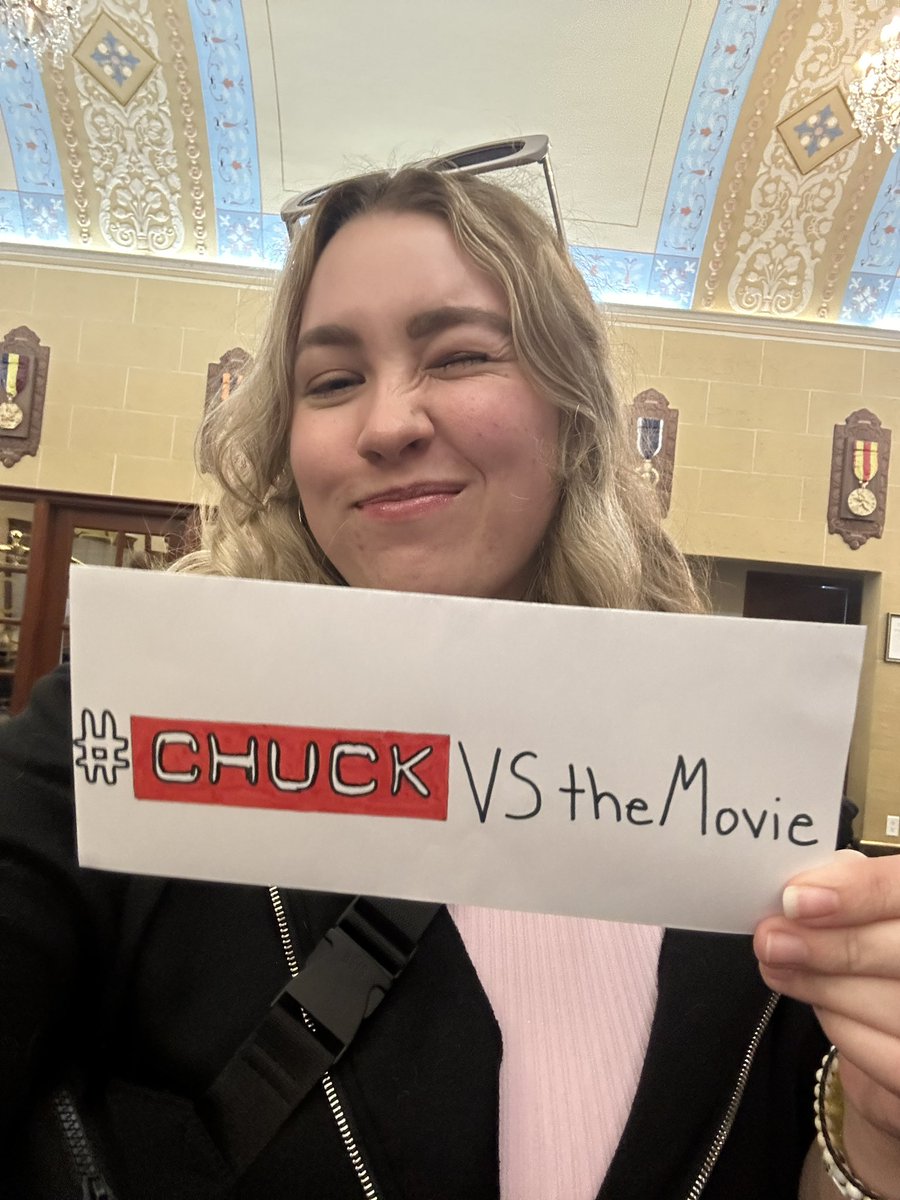 <a href="/ChuckMovieFans/">Chuck Movie Fans</a> #ChuckvstheMovie ❤️