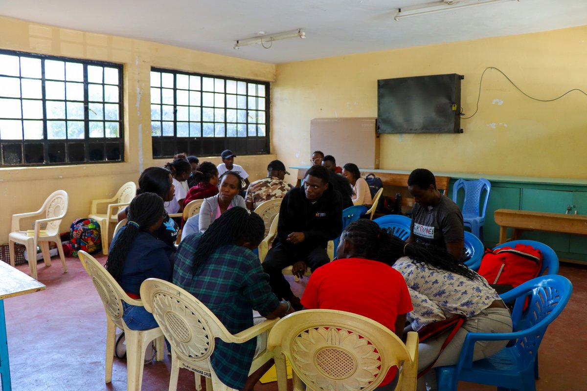 ypluskenya's tweet photo. Wassup fam!

Narratives have a significant impact on society,

It was a delightful day in #Dandora as we learnt from @RitahAnindo about how we can shift the negative narratives surrounding #femicide and shed light to educate the community to become champions.

#TotalShutdownKe https://t.co/tVO1HB6Wkv