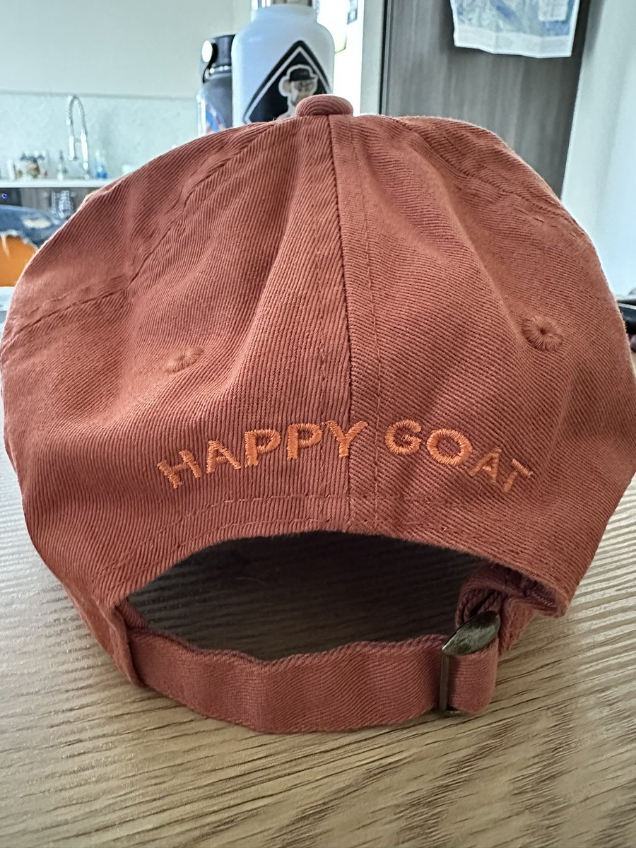 Excited to be the OG Happy 🐐 Hat Winner from the recent <a href="/HappyGoatOrg/">Happy Goat</a> #Giveaway
