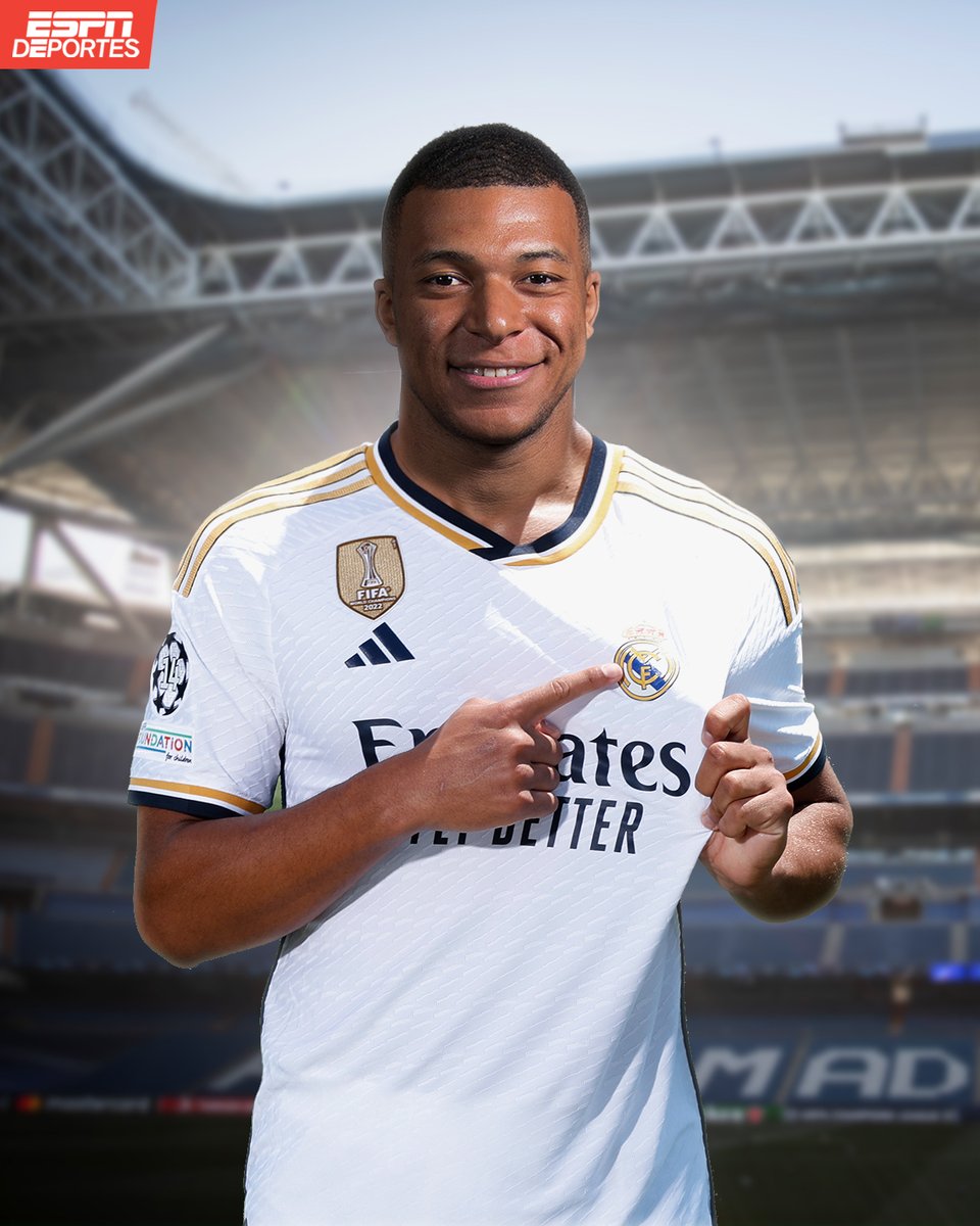 ESPNDeportes's tweet photo. 🚨 DE ÚLTIMO MOMENTO 🚨.

Kylian Mbappé ha decidido unirse al Real Madrid una vez que expire su contrato con el Paris Saint-Germain este verano, confirmaron fuentes a ESPN.

Vía: @LaurensJulien https://t.co/R4xl8PIN4x