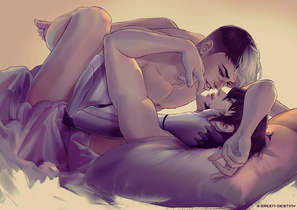 "Good morning, baby."

Dearest <a href="/StaciRooWho/">StasiRooWho</a>, you let me have the reigns for this commission, thank you so much 🙏💕💕 I wanted to give you soft and tender #Sheith where they're together and safe and nothing can hurt them.
