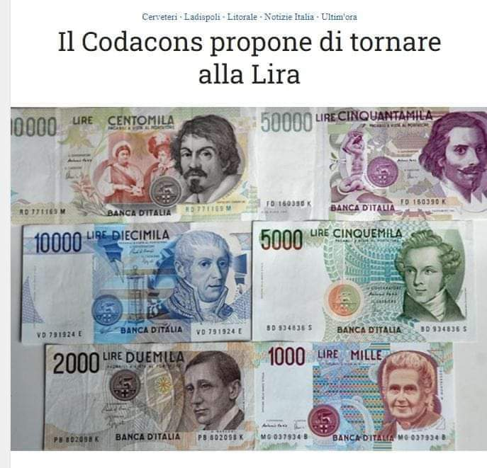 Forse qualcuno è d'accordo?