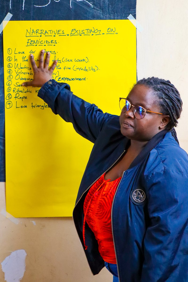 ypluskenya's tweet photo. Wassup fam!

Narratives have a significant impact on society,

It was a delightful day in #Dandora as we learnt from @RitahAnindo about how we can shift the negative narratives surrounding #femicide and shed light to educate the community to become champions.

#TotalShutdownKe https://t.co/tVO1HB6Wkv
