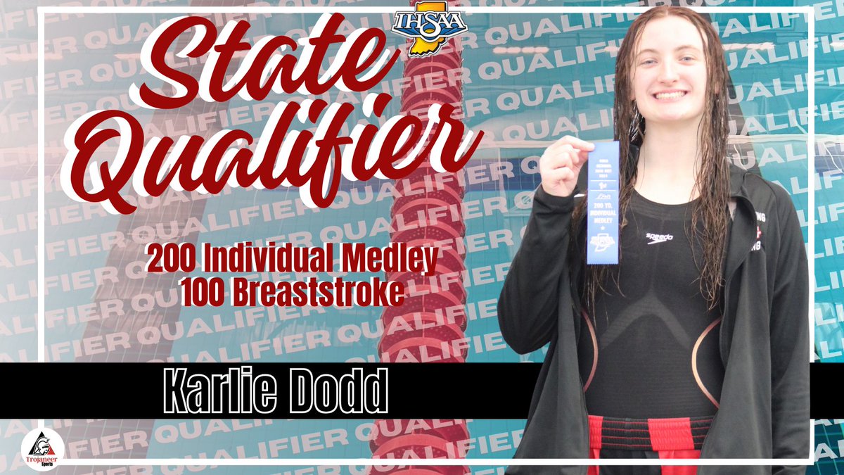 cg_sports's tweet photo. Karlie Dodd, in her first year as a Trojan, qualifies for the state meet in two individual events. https://t.co/bVrewwr0pG