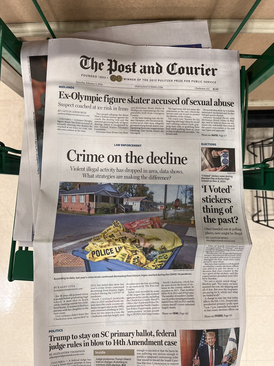 spotted todays front page: