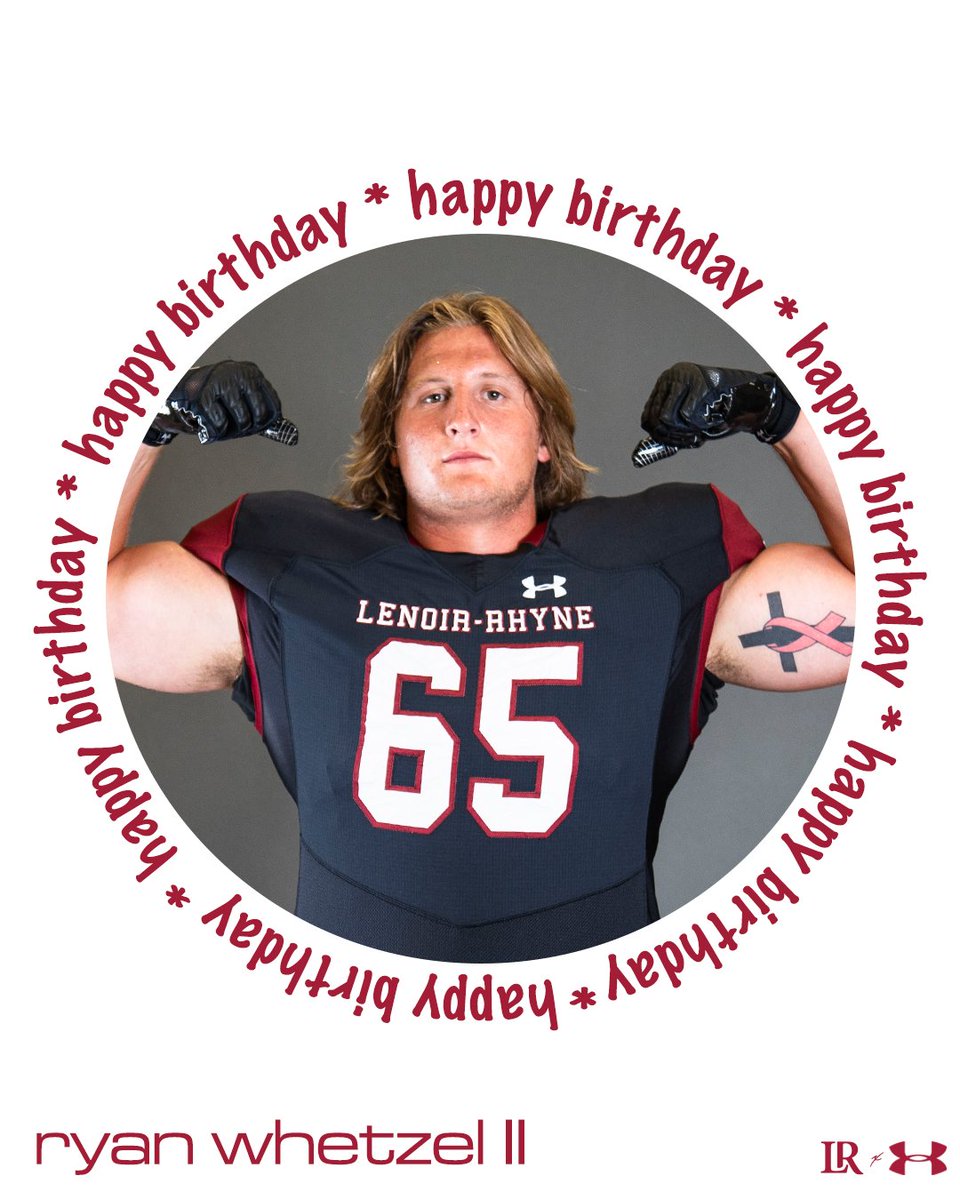 LRBearsFootball's tweet photo. Happy Birthday @rwhetzel20 https://t.co/moCJVNbHwT