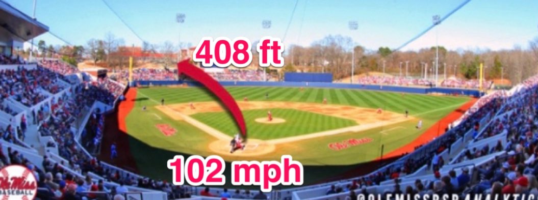 OMBSBAnalytics's tweet photo. That’s a solo blast from @BoGatlin to deep left field! It traveled 408 feet and came off the bat at 102 mph! https://t.co/To2LCP27gG