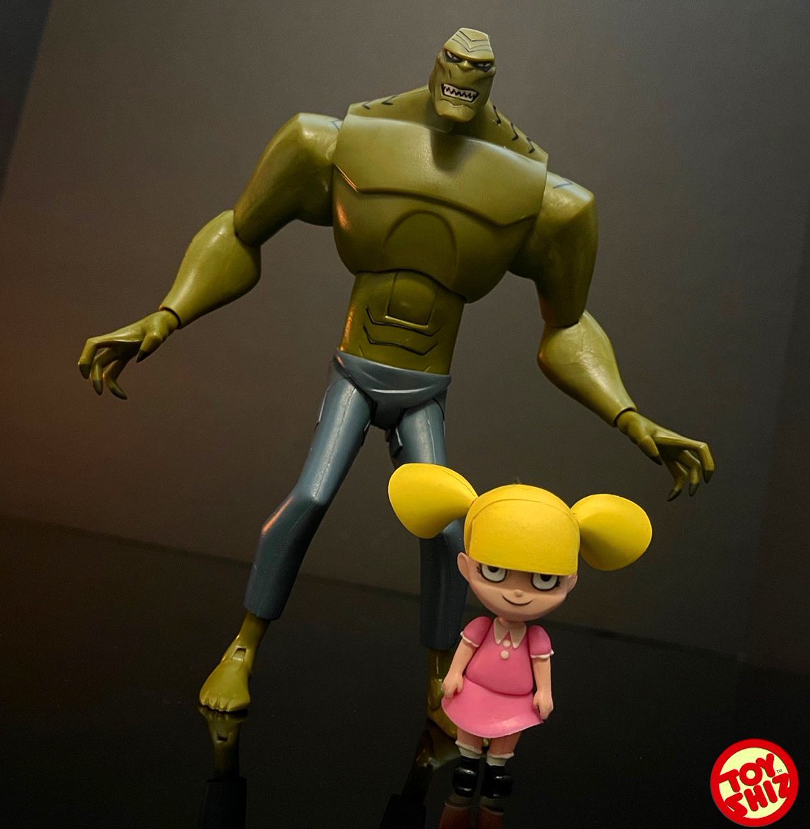 Toyshiz's tweet image. What’s black &amp;amp; white &amp;amp; radioactive for 20,000 years?!

#gothamcity #killercroc #tnba #thenewbatmanadventures #mcfarlaneotoys #toyshiz