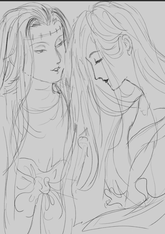 trungroi2's tweet photo. Tried to dress them in VN historical clothes tho
#tenken #kenten #羂天 #天羂 #tengen #kenjaku https://t.co/yE43CQbfJ1