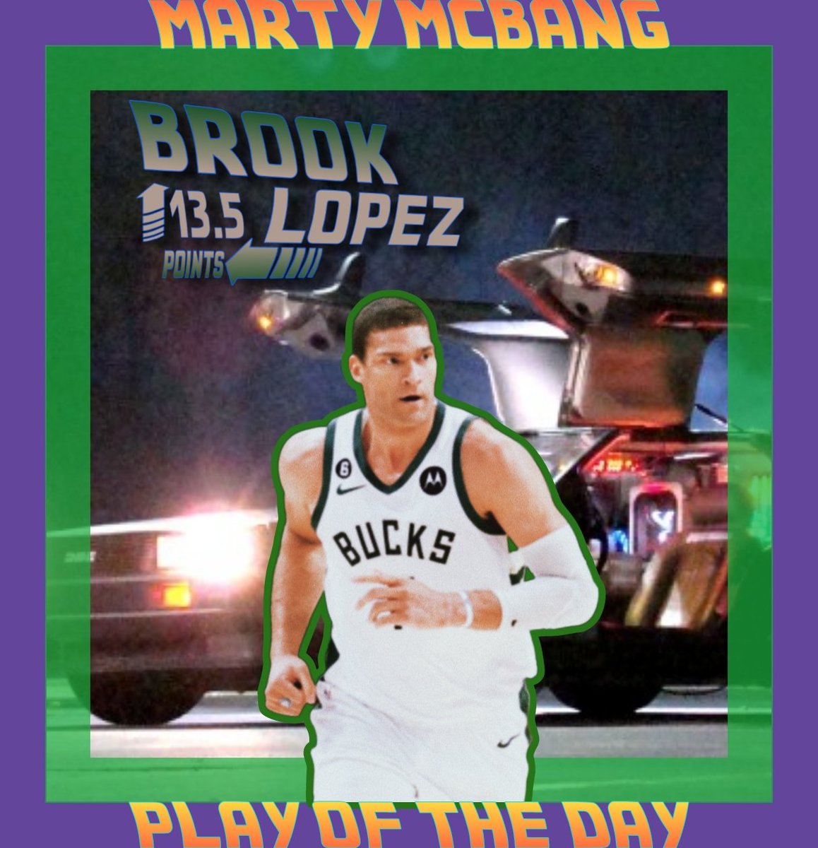McBang85's tweet photo. Brook Lopez over 13.5 points is my play of the day.
#prizepick #sleeperdfs #playerprops #playoftheday https://t.co/BpwSDvV0Va