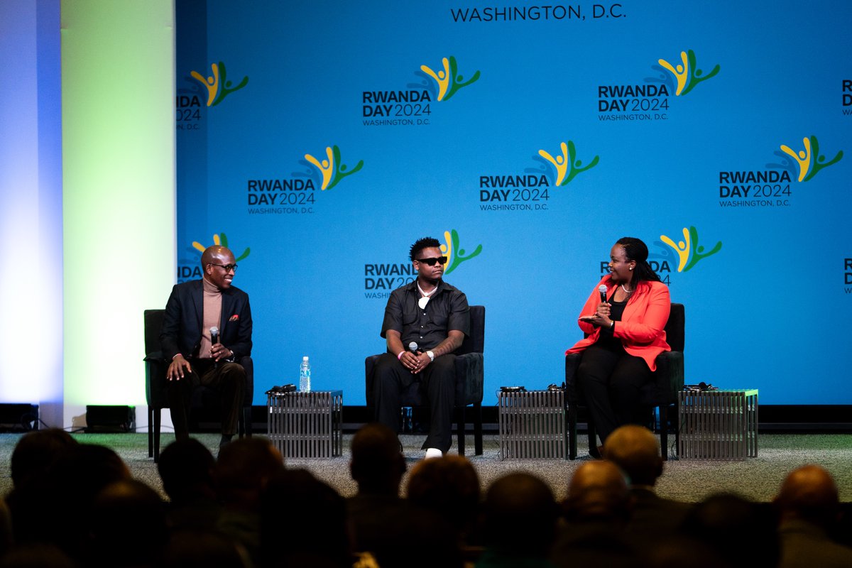 Discussing "Economic Development through Sports and Entertainment," the panelists inspired us to dream more and achieve even better, as they showed us that our dreams are within reach! 

#RwandaDay2024