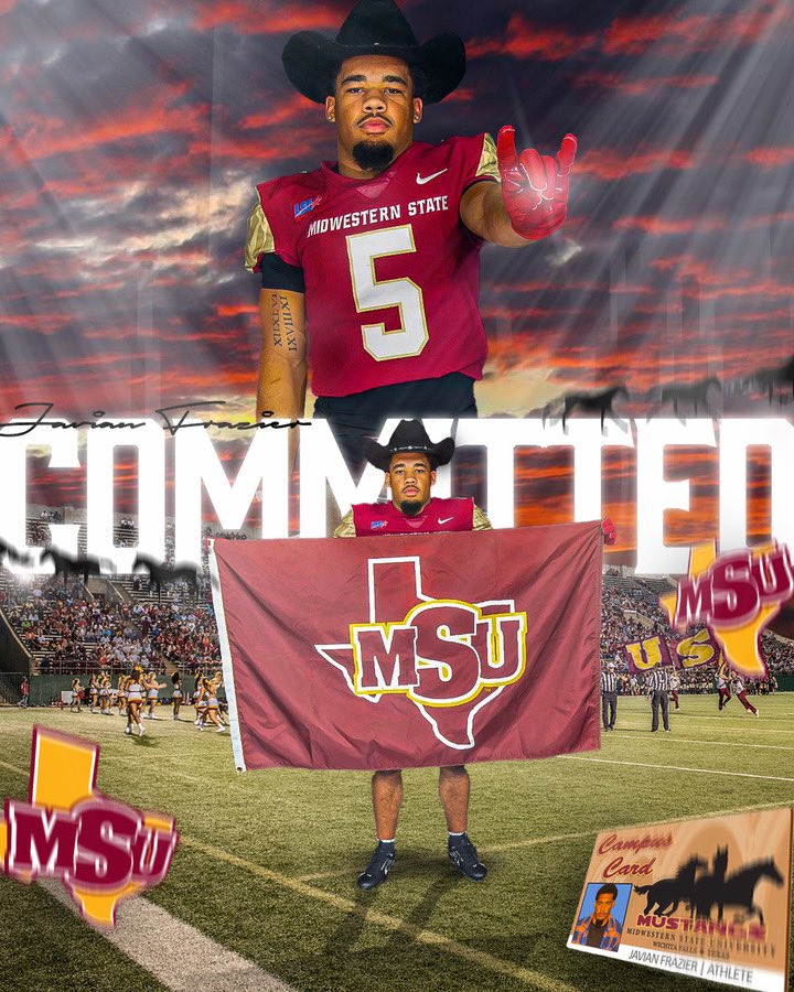 100% COMMITTED!!! <a href="/MSUTexasFB/">Midwestern State Football</a>

@coachfrazierOB <a href="/_coachLJohnson/">Lawrence Johnson M.Ed</a> <a href="/JD_Swell/">Jordan Criswell</a> <a href="/AirMail_Bell/">Rahsaan Bell</a> <a href="/HirschiFootball/">Hirschi Football</a>