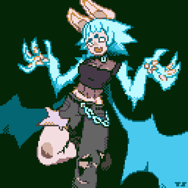 「My OC Mathilda the Were #Bat  for today'」|Schippj🧡のイラスト