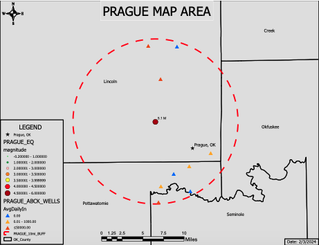 pmonies's tweet photo. INBOX: Following the M5.1 #okquake last night, the Oklahoma Corporation Commission has ordered oil and gas wastewater disposal wells injecting into the Arbuckle Formation to begin shutting down operations within 10 miles of the quake's epicenter near Prague, OK. #oilandgas https://t.co/fLKqveUdNa