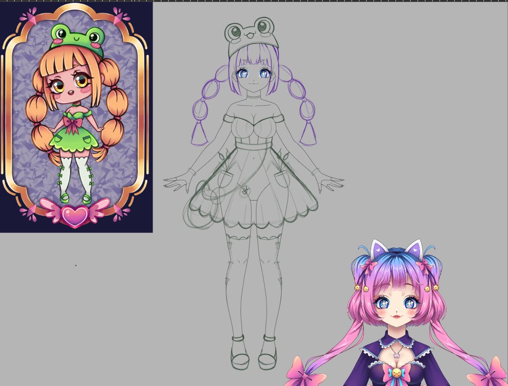 Revisando los archivos de mi vieja laptop me encontre con este diseño de personaje que hice a principios del año pasado y pues decidí revivirlo😃💖

P.D. me encontre junto con este unos 20 diseños más, se viene reciclaje😈