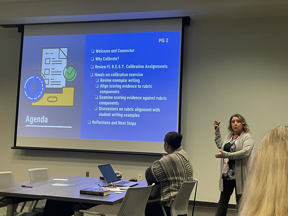 Streinsclass's tweet photo. @TheTeacherRoom HMH ladies demonstrated the new writing program #writable that uses AI for reliable and constructive feedback on St writing #globalleaders #unitingourworld @ParticipateLrng @Jupmiddle https://t.co/XcYknrYryX