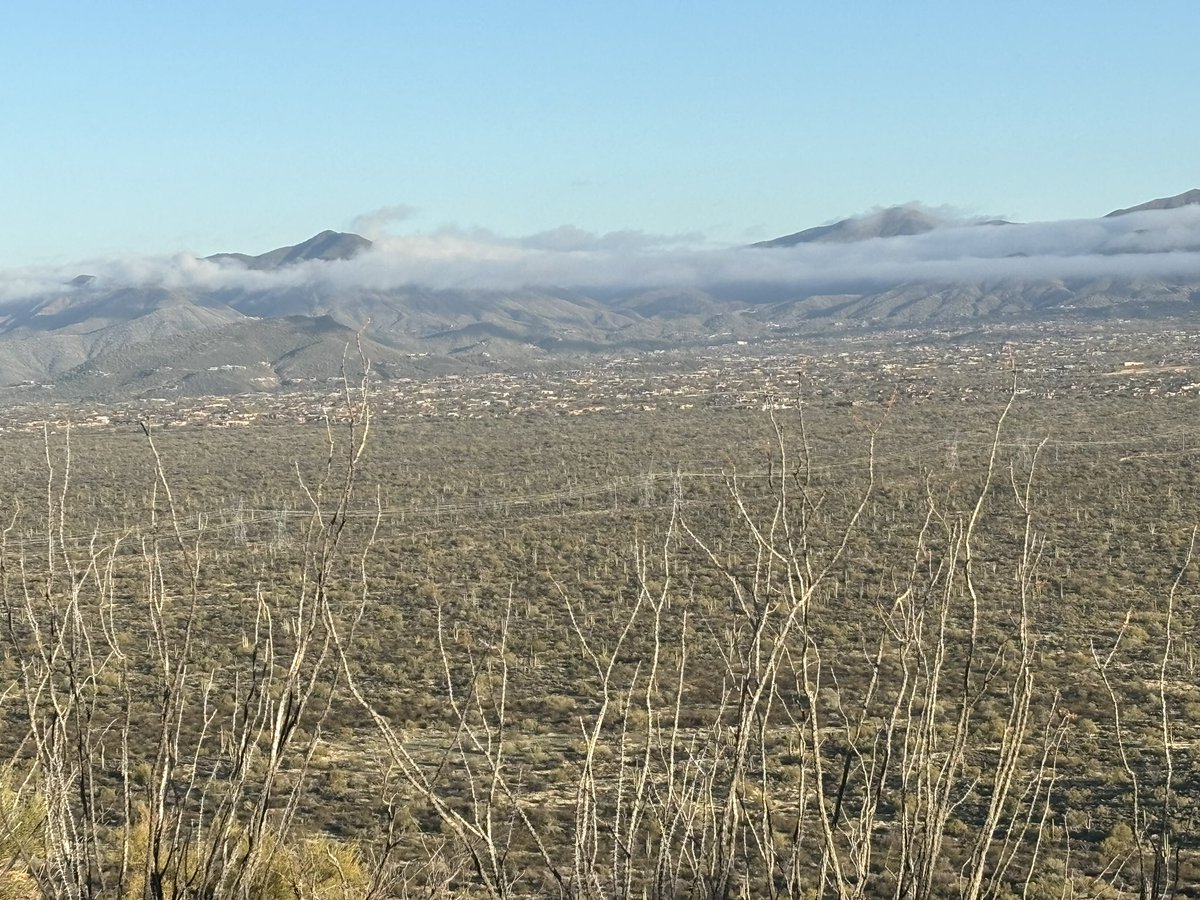 GLChristopher's tweet image. Catching sunrise on the Brown’s Mountain hike today. Scottsdale