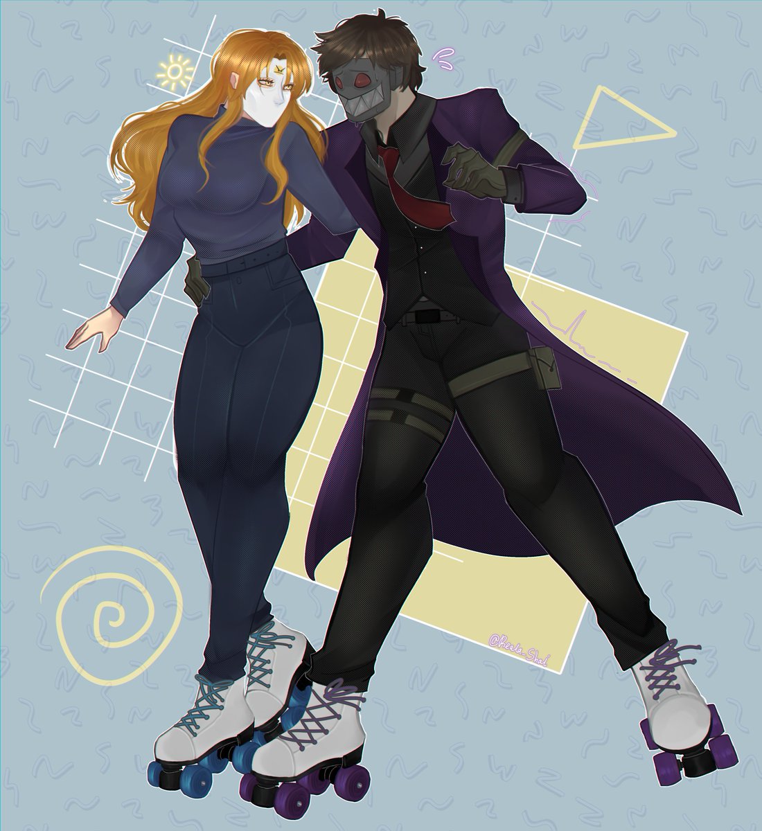 reala_shai's tweet photo. Fullbody Comission for @PodGeo2 Thank uUUUU 💜💜💜
#comission #comissions #comissionareopen #opencommission #opencommissions #fullbody #art #digitalart #ocart https://t.co/TF7YN7rabA
