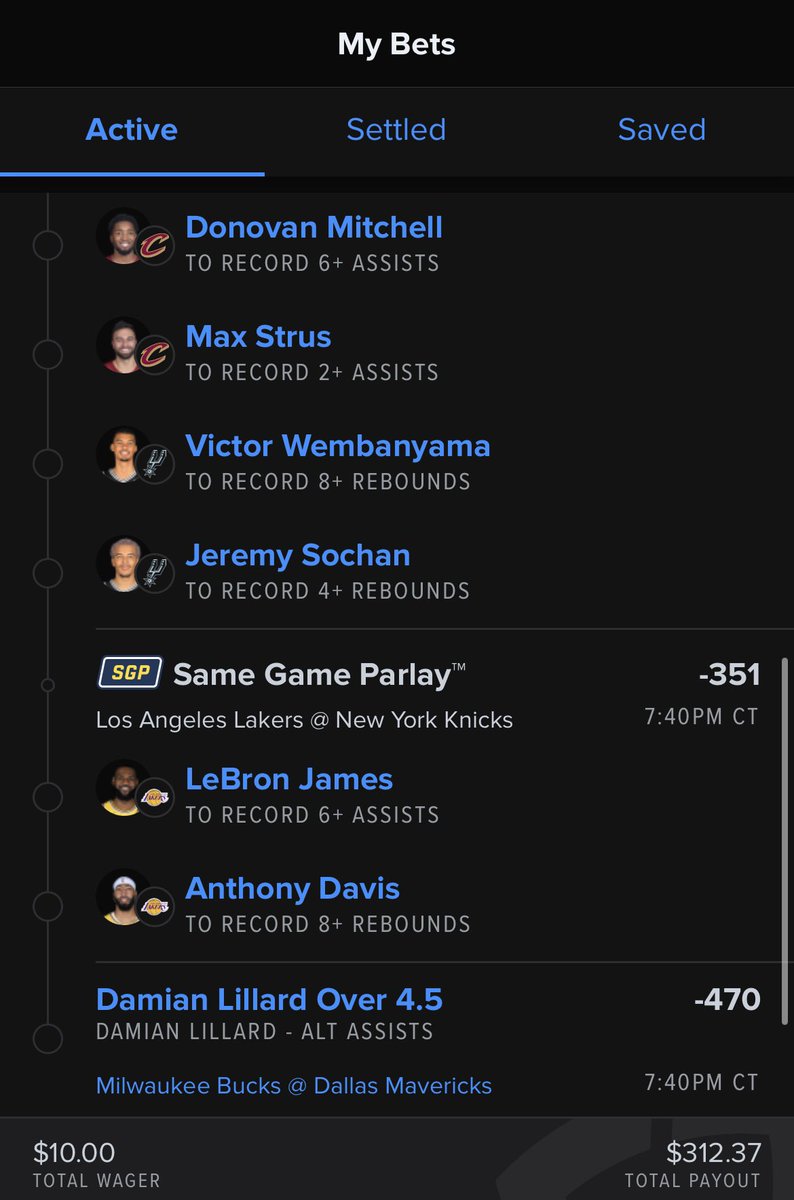 CourtsideAI's tweet photo. Lotto #2 from my NBA AI Algorithm🏀💻🤖 https://t.co/25dQKKluvX