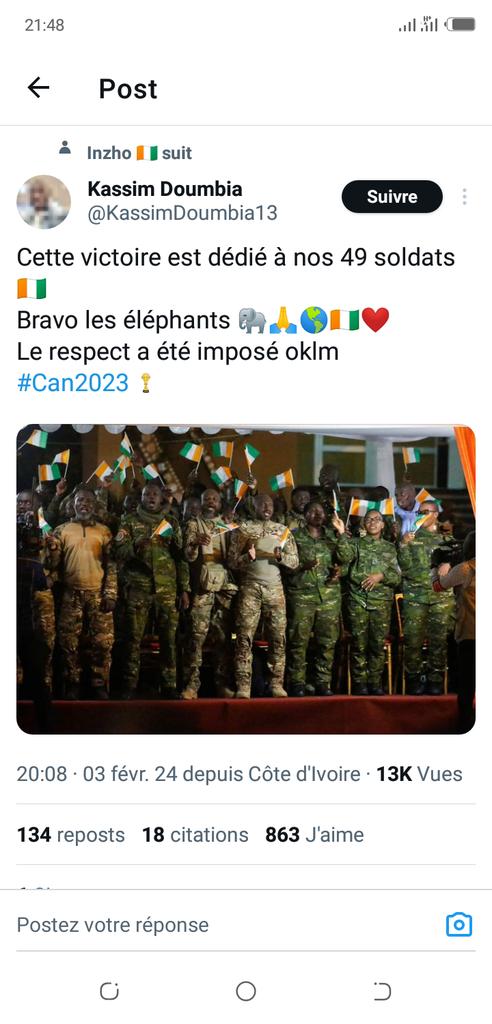 SogobaSeho's tweet image. On m'a pourtant dit que de ne pas mélanger le football à la politique
