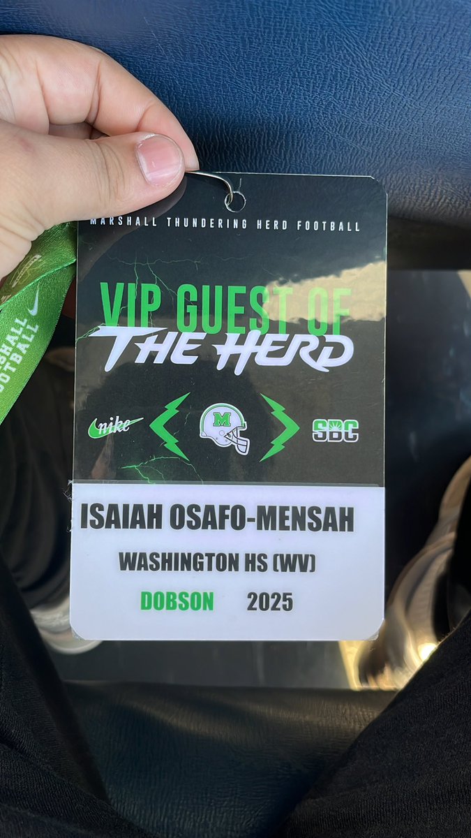 Thank you for a good day at Marshall hopefully will be back soon!
<a href="/CoachFahey54/">Coach Fahey</a> 
<a href="/treajr10/">Terry Rea</a> 
<a href="/PrepRedzoneWV/">Prep Redzone West Virginia</a> 
@CoachGordon0