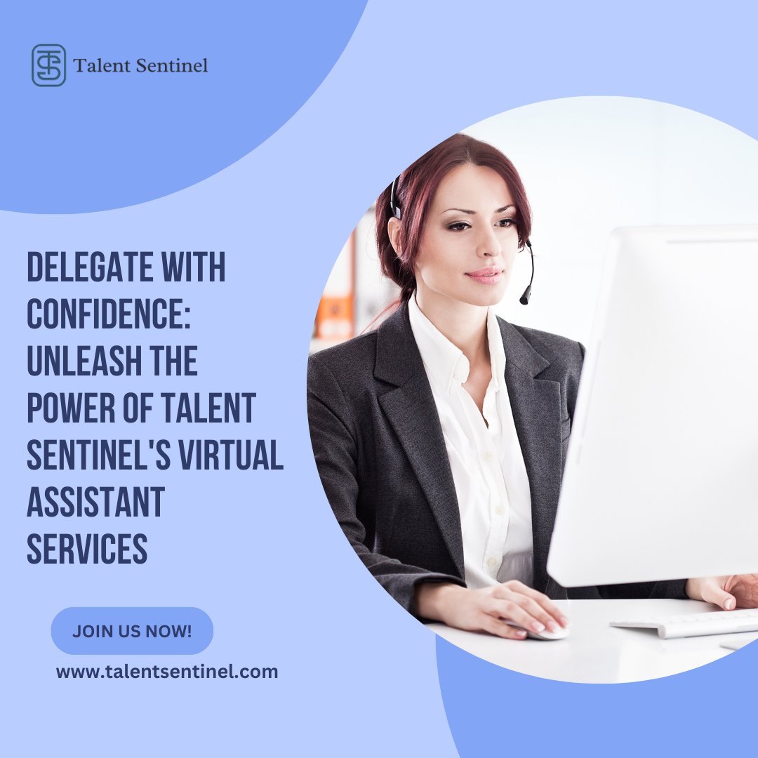 TalentSentinel's tweet photo. Struggling to balance your workload? Talent Sentinel is here to be your reliable partner, ensuring you can delegate with confidence and reclaim control of your schedule! Visit https://t.co/bNCyiKFGGg and let Talent Sentinel be your key to stress-free and effective delegation! https://t.co/hrPMYCU2Xr