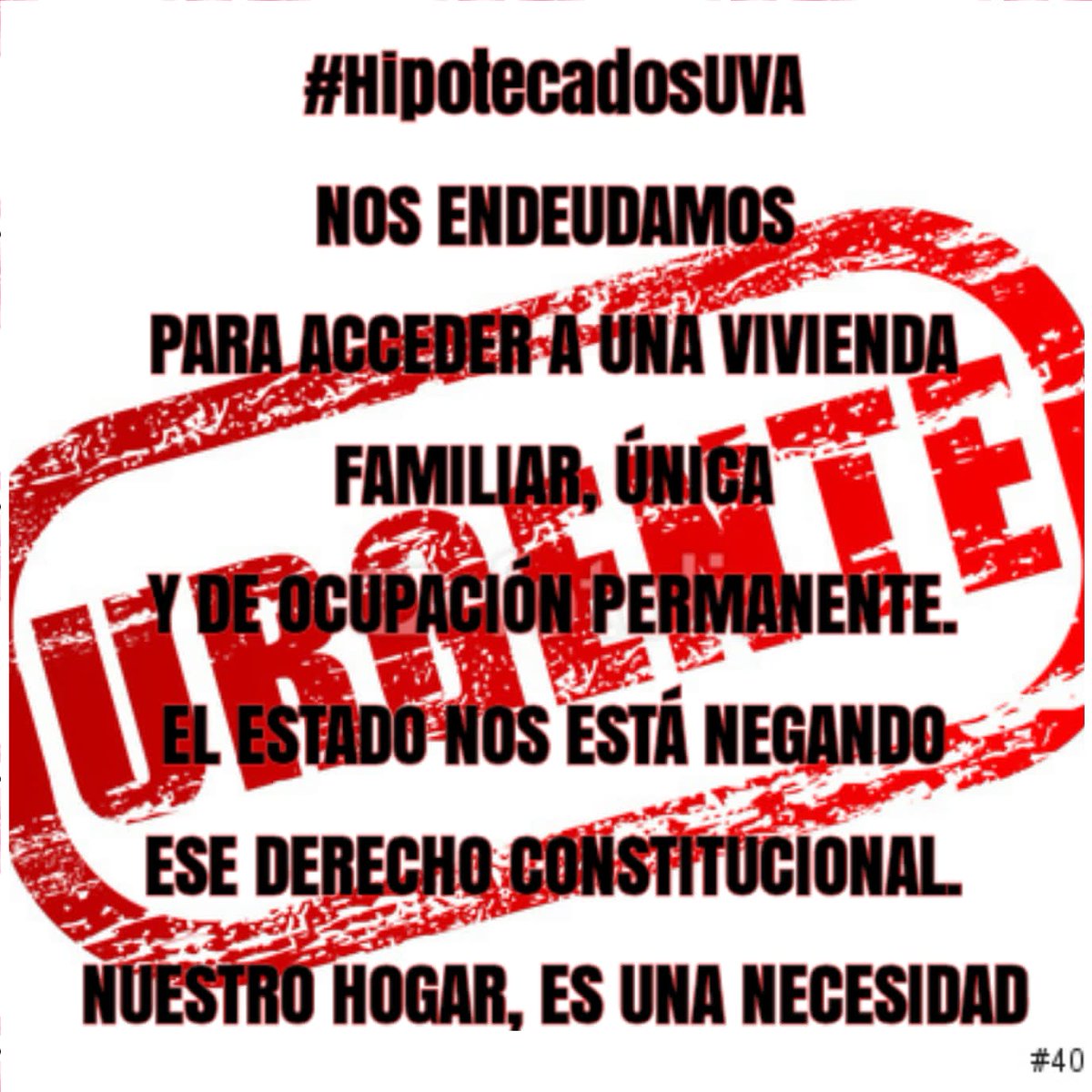 SergioGabrielCi's tweet photo. #FamiliasUVA #HipotecasUVA Somos FAMILIAS desesperadas # Basta de Créditos UVA .@antoniorodasok .@javierlanari .@MaxiAbad .@JuanManzurOK https://t.co/sA3EFy79nk https://t.co/EKH2U0BUno