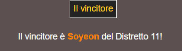 offykplacegdr's tweet photo. Facciamo i complimenti a @inegothic per aver vinto la prima edizione degli Hunger Games del Kplace!💚 https://t.co/9zXEI334tl
