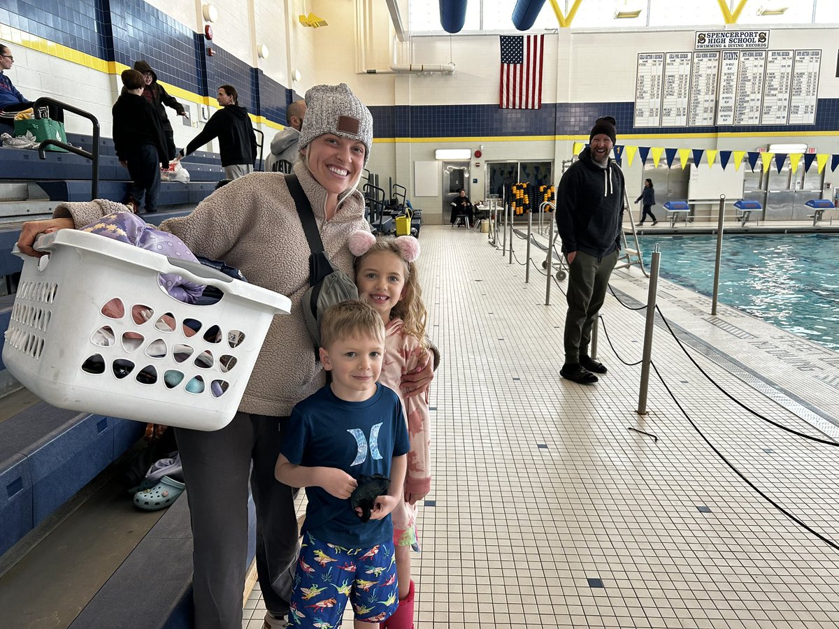 Family Open Swim at Spencerport Saturdays 3:30 to 5:30pm