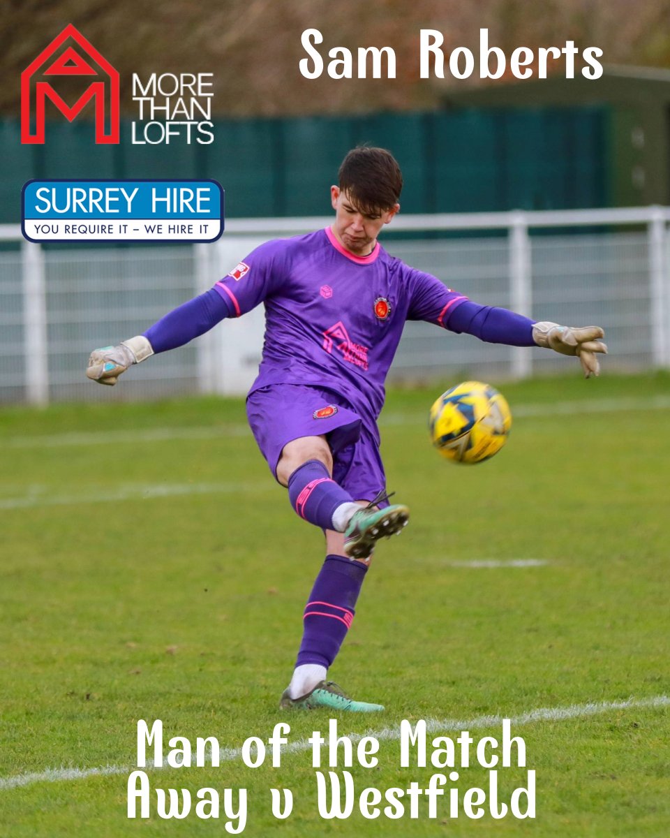 official_scrfc's tweet photo. Today's First Team Man of the Match, away against @westfield_fc - was the outstanding Sam Roberts.

Five or six superb saves, and a temperament that belied his age. Well done young man. https://t.co/evbtufBBKh