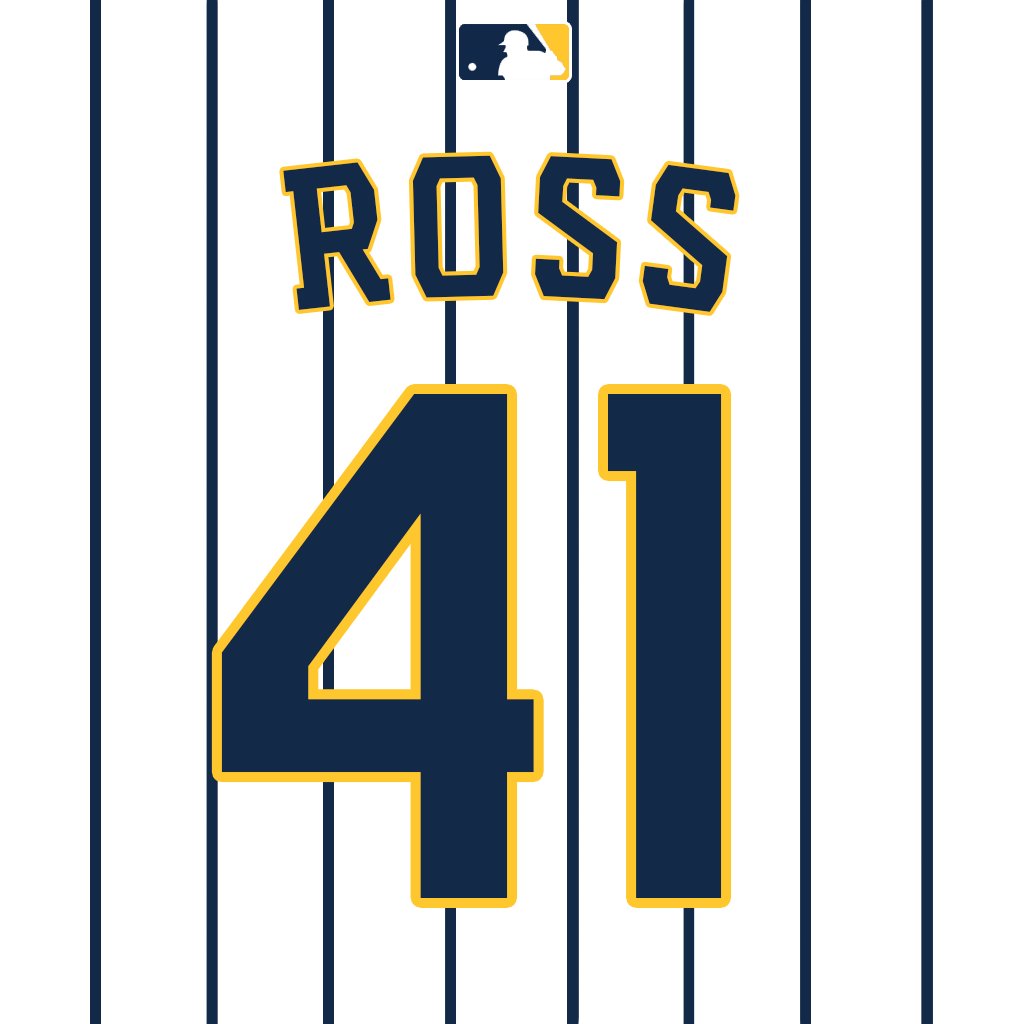 NumbersMLB's tweet photo. #Brewers

RHP Taylor Clarke (@t_clarke9) will wear number 32. Last worn by LHP Andrew Chafin in 2023.

RHP Joe Ross will wear number 41. Last worn by 1B Carlos Santana in 2023. https://t.co/hLGyMjsrxH