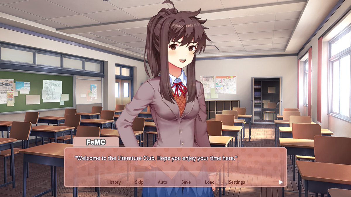 DokiDokiProtag's tweet photo. ᅠㅤ
ㅤ
        “Morning, people. Let's please try to get along in this club. There's a new thing to talk about everyday.”
 ㅤ
          |Lewd, Serious, Crack, SFW RPs)
ᅠㅤ 
               #DDLCRPᅠㅤ
ᅠ                     ♡ + ↻ 
⠀⠀⠀⠀ https://t.co/71qSBNG0jU