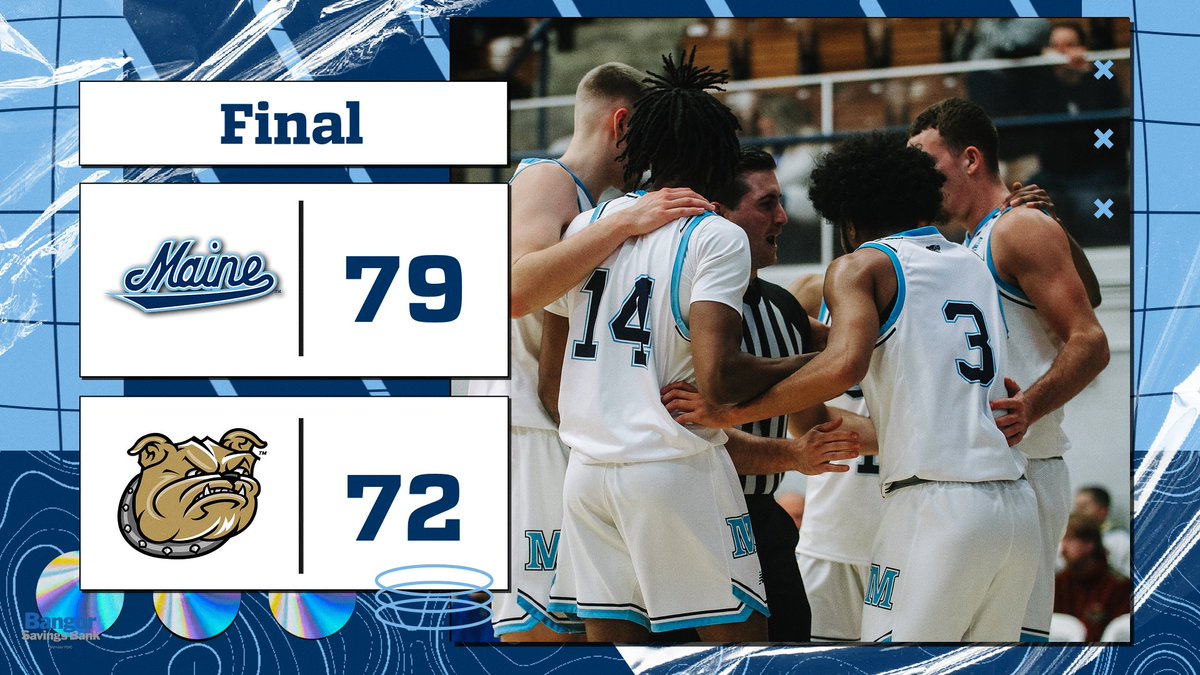 Black Bears WIN 😤

We take care of business in Orono as Clayton scores a CAREER-HIGH 24 points!!

Peter finishes with 21 points!!

We head to UNH next time out!

#blackbearnation | #AEHoops | #SpreadRespect