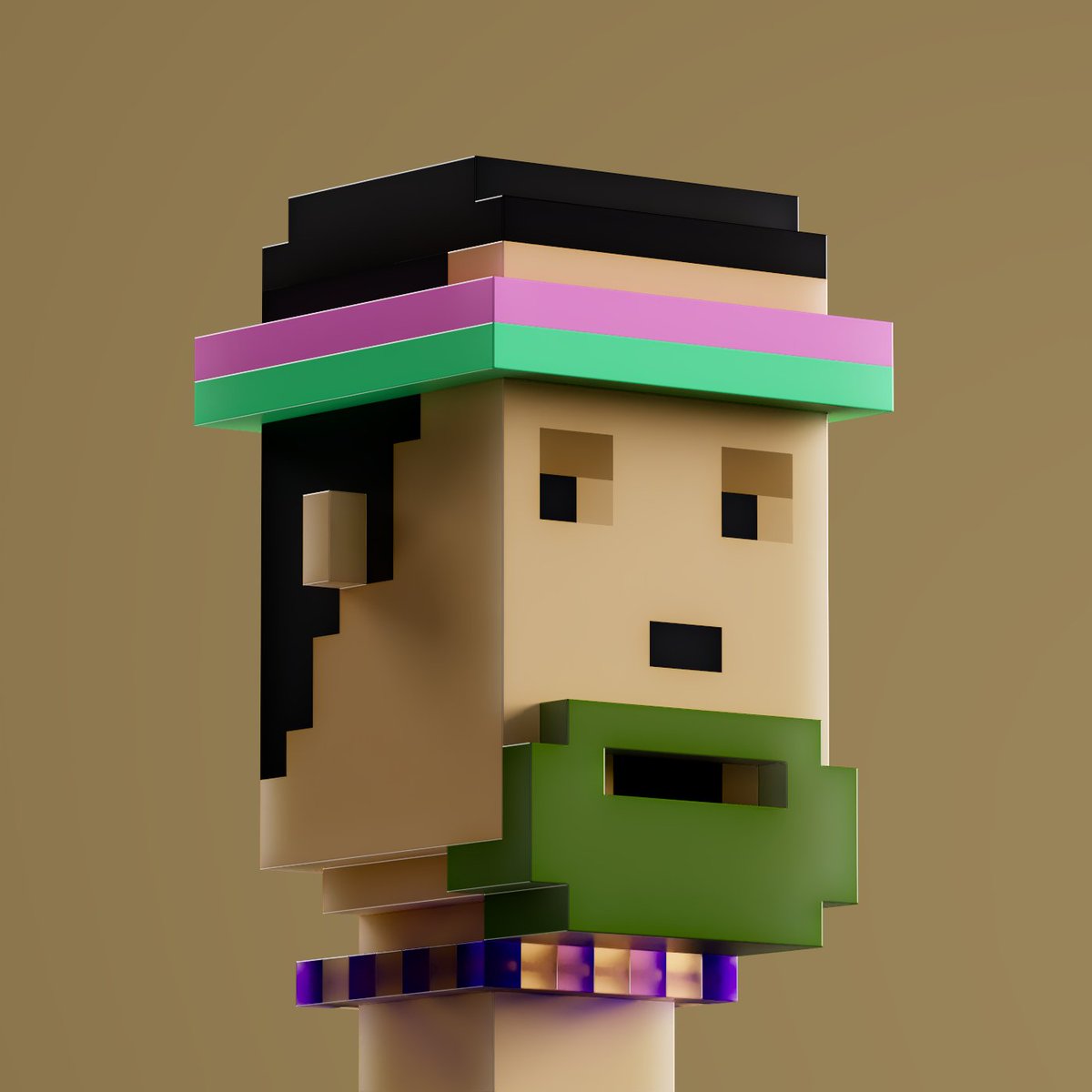 Gratefulape's tweet image. Just got these 3 @PUNKBITS_nft by @michalprekop. 

It is an artist from my region, so hyped I could collect some art from him. 

He also just joined us as MAYC in @CZSKAYC 🫡