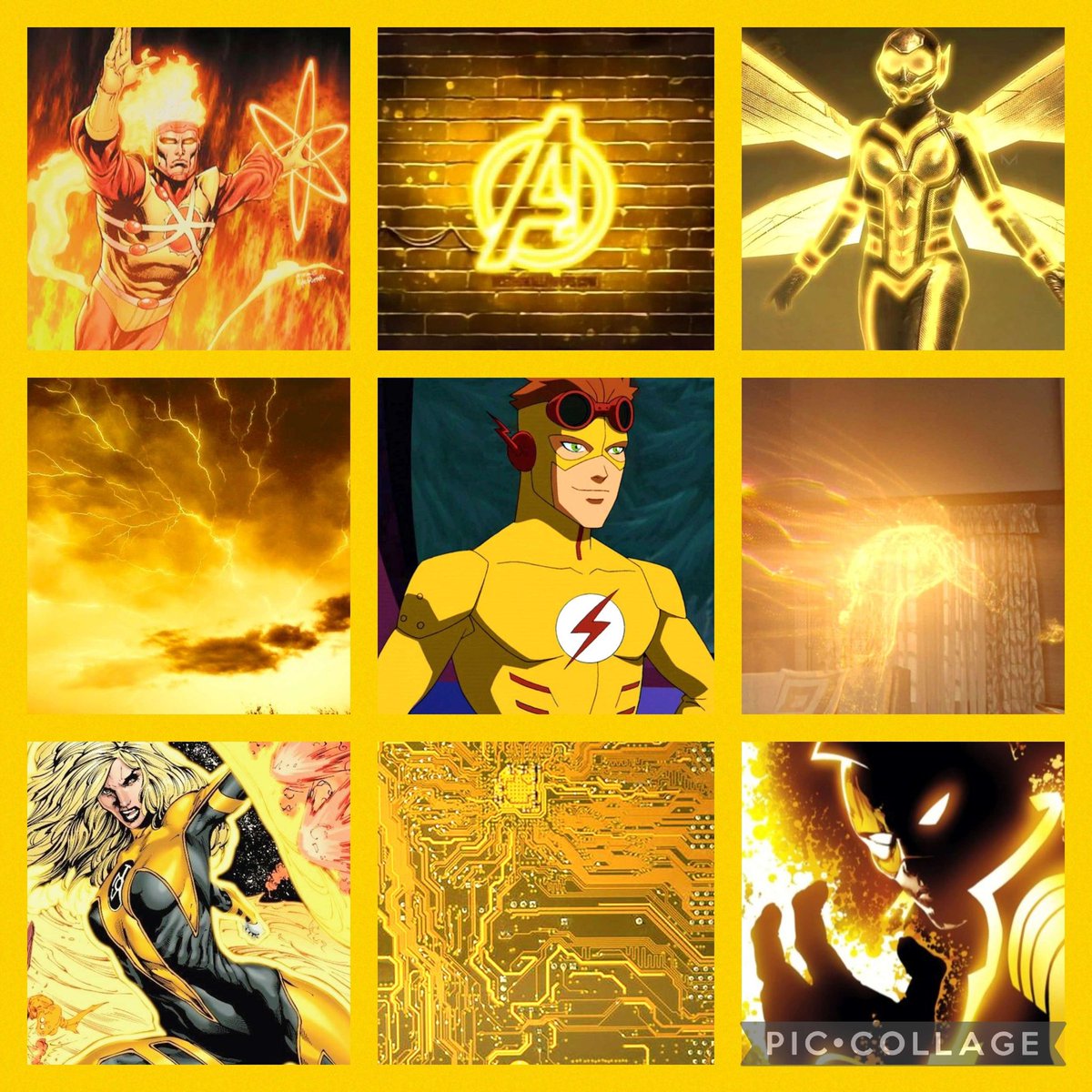 50ShadesOfBi's tweet photo. Do you have a favourite post from this week? Here's #SuperheroSunday 💛💛💛

#TheWasp #SinestroCorps #KidFlash #TheRay #Firestorm #DC #Marvel #YoungJustice #TeamFlash #LegendsofTomorrow #JusticeLeague #comicbooks #superheros #tvshow #movies #avengers https://t.co/ljmjPtrqwk