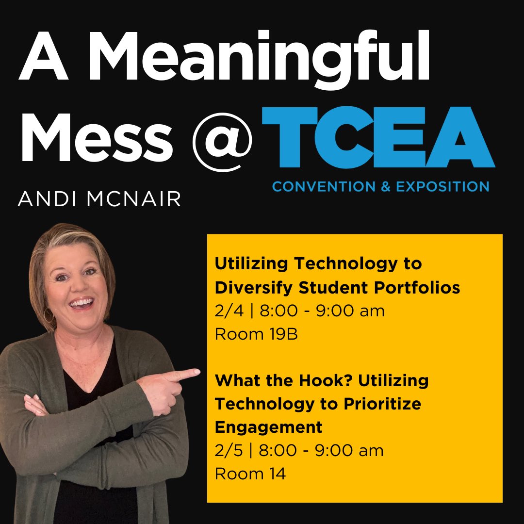 Learners should be creating portfolios throughout their school experience. In fact, they should be creating DIVERSIFIED portfolios that will provide a return on their investment. Want to know why this matters and how to make it happen? Join me tomorrow morning at #TCEA24 ! #TCEA